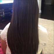 During Keratherapy by Rania